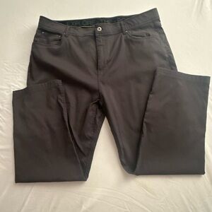 Gerry Weber Dark Gray Chinos Classic Style Dri Fit Activewear Pants 40W x 29L